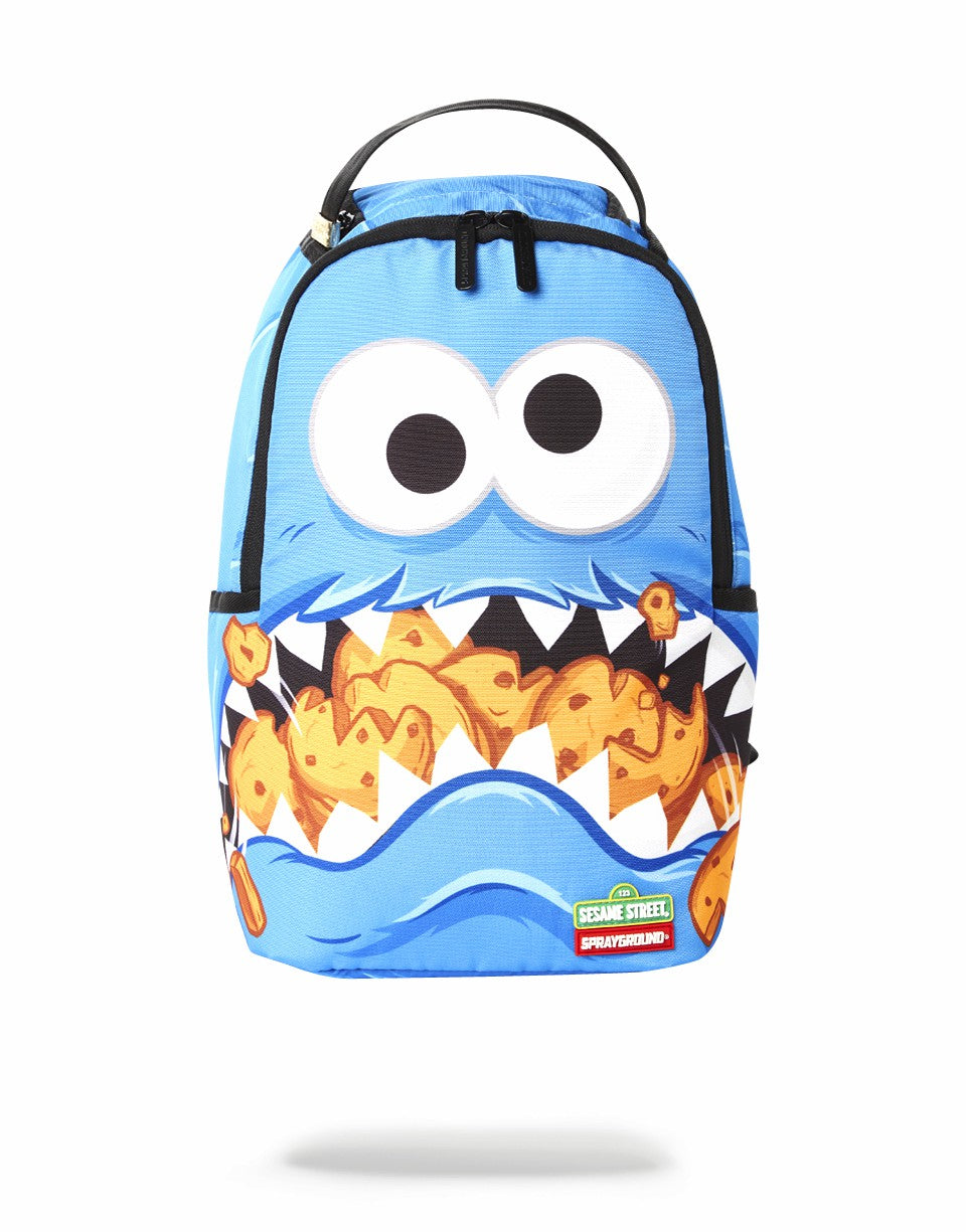 MINI COOKIE MONSTER SHARK BACKPACK | Sprayground Online