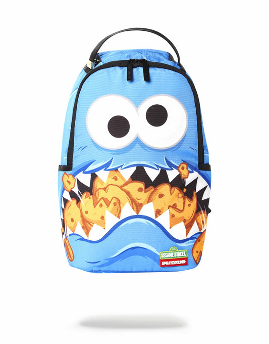 MINI COOKIE MONSTER SHARK BACKPACK | Sprayground Online