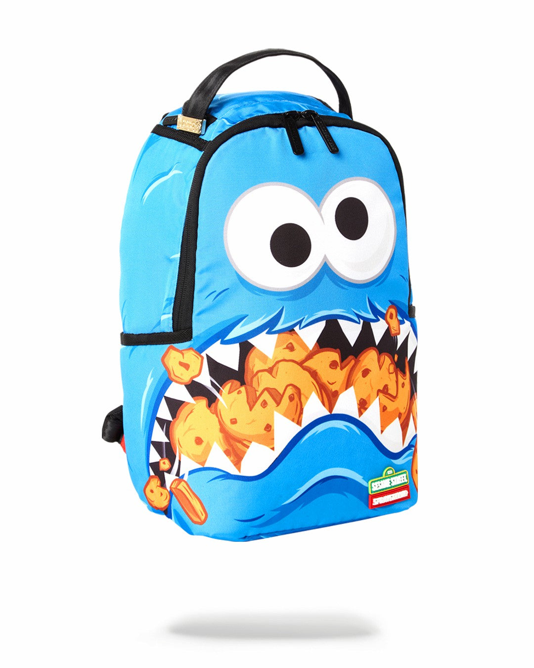 MINI COOKIE MONSTER SHARK BACKPACK | Sprayground Online