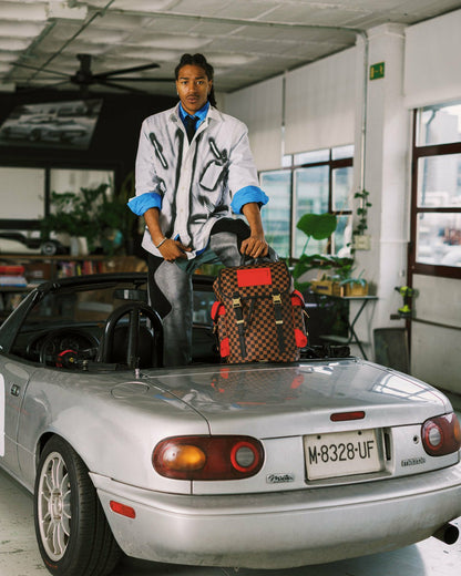 KATANA CHECK BOSS MONTE CARLO BACKPACK | Sprayground Clearance