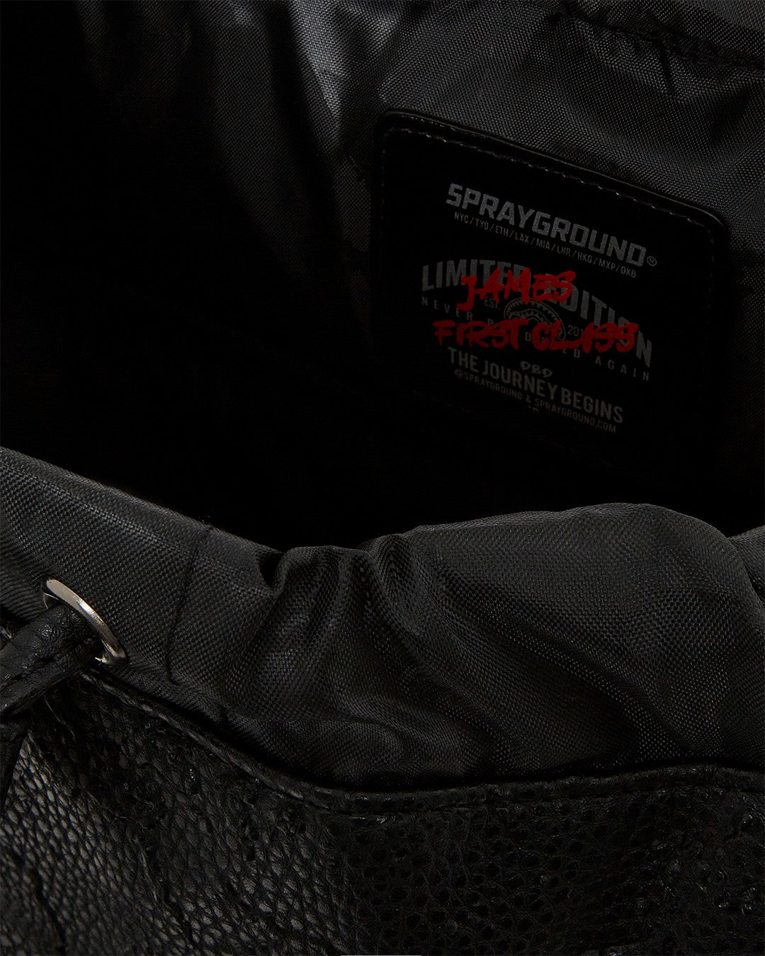 JAMES FIRST CLASS TYCOON TRAVELER MONTE CARLO BACKPACK | Sprayground Discount