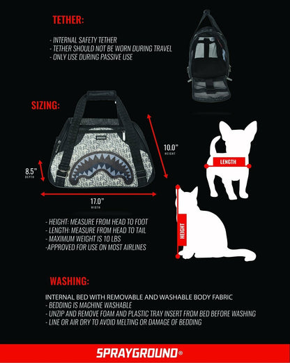 SG ALL DAY PET CARRIER | Sprayground Clearance