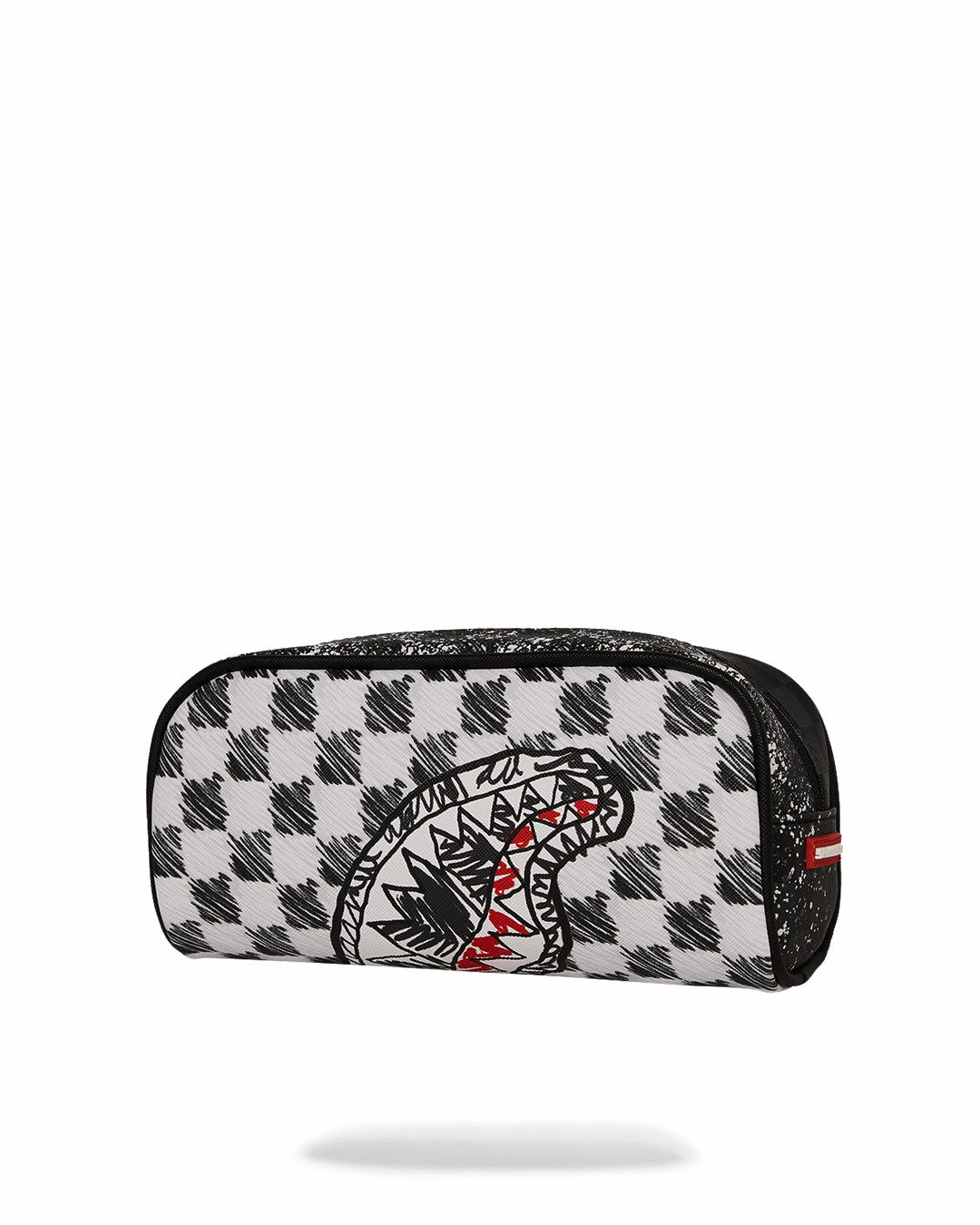 SCRIBBLE DRIBBLE CHECK POUCH | Sprayground sale