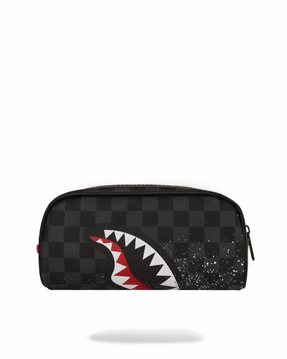 SCRIBBLE DRIBBLE CHECK POUCH | Sprayground sale