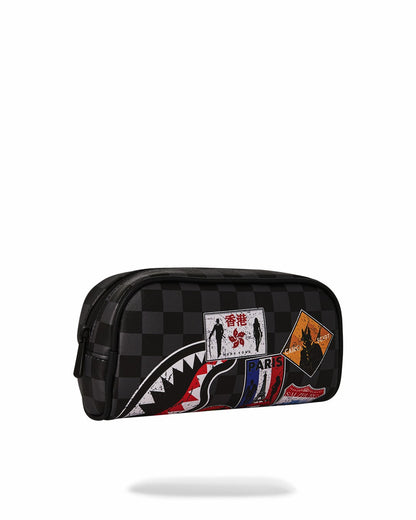GLOBAL MOGUL UNLIMITED MILES PENCIL POUCH | Sprayground Discount