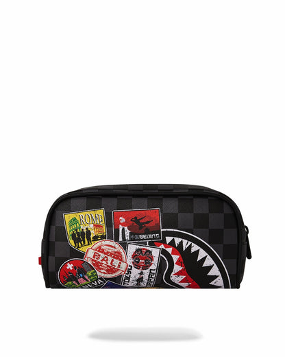 GLOBAL MOGUL UNLIMITED MILES PENCIL POUCH | Sprayground Discount