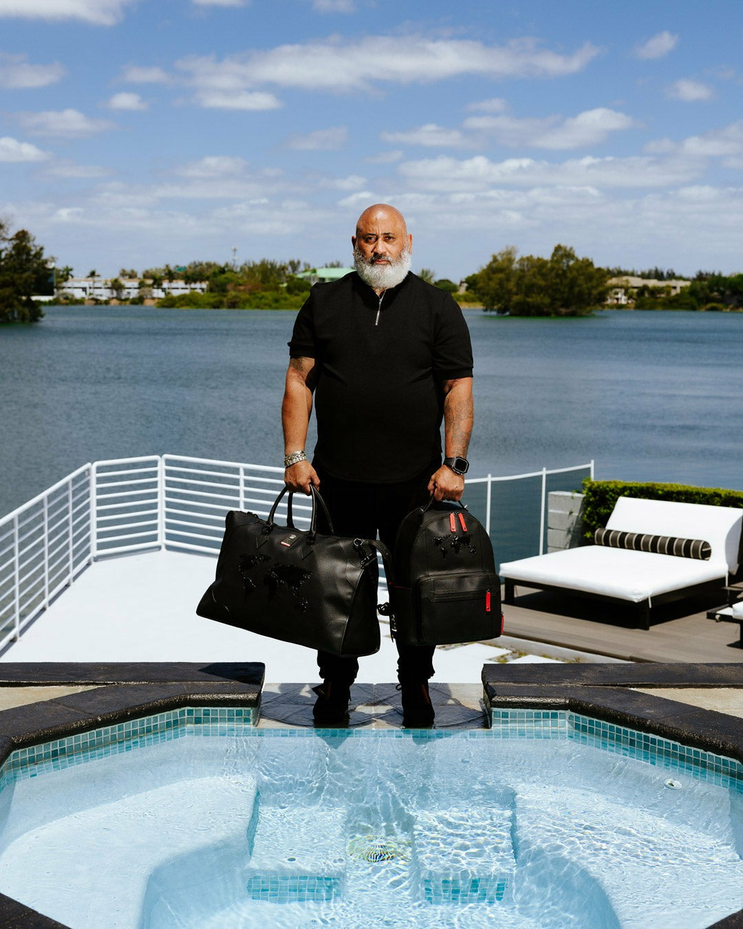JAMES FIRST CLASS GLOBAL TAKEOFF CARGO BACKPACK | Sprayground Online