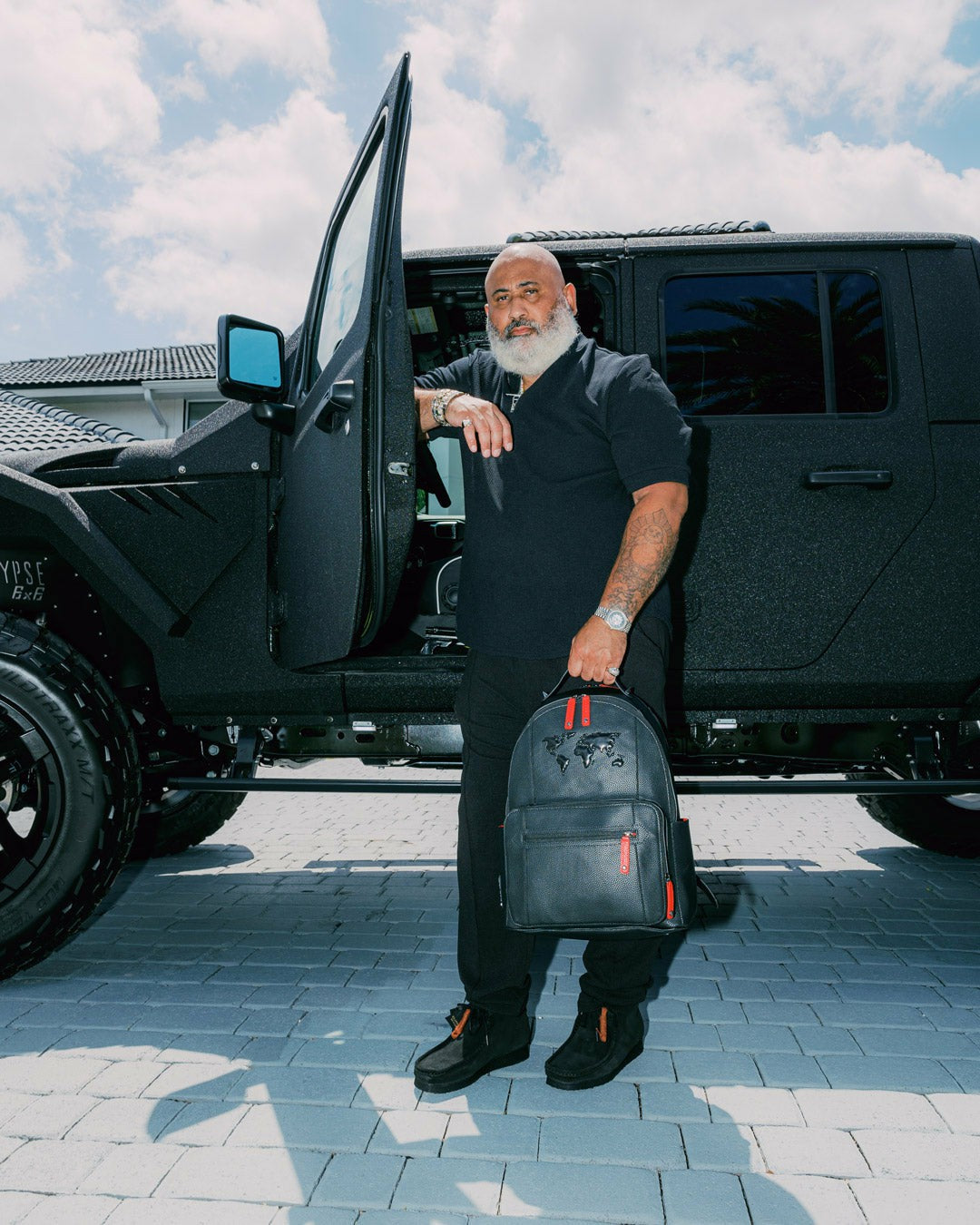 JAMES FIRST CLASS GLOBAL TAKEOFF CARGO BACKPACK | Sprayground Online