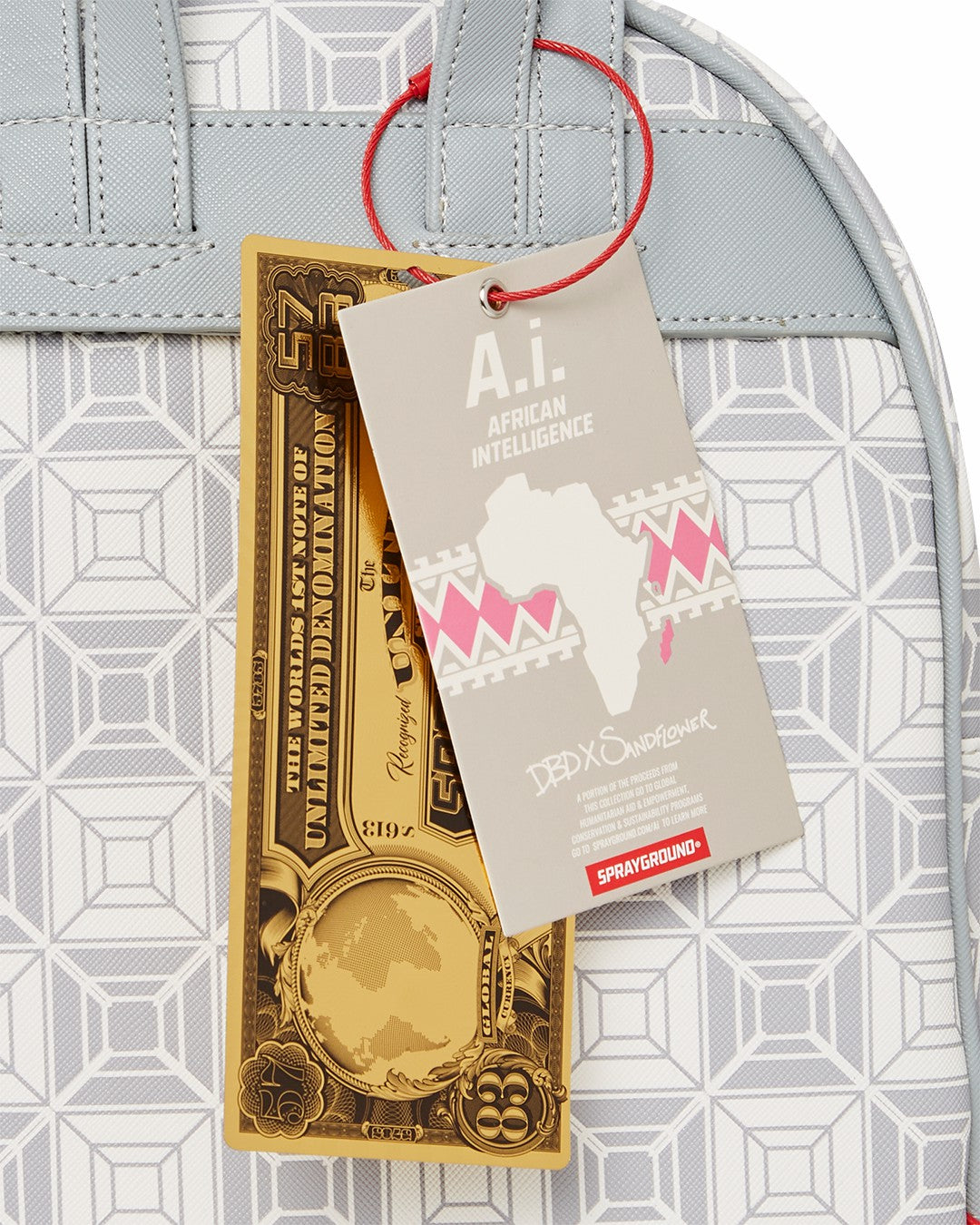A.I.8 AFRICAN INTELLIGENCE BOOKED & BUSY SAVAGE BACKPACK | Sprayground Discount