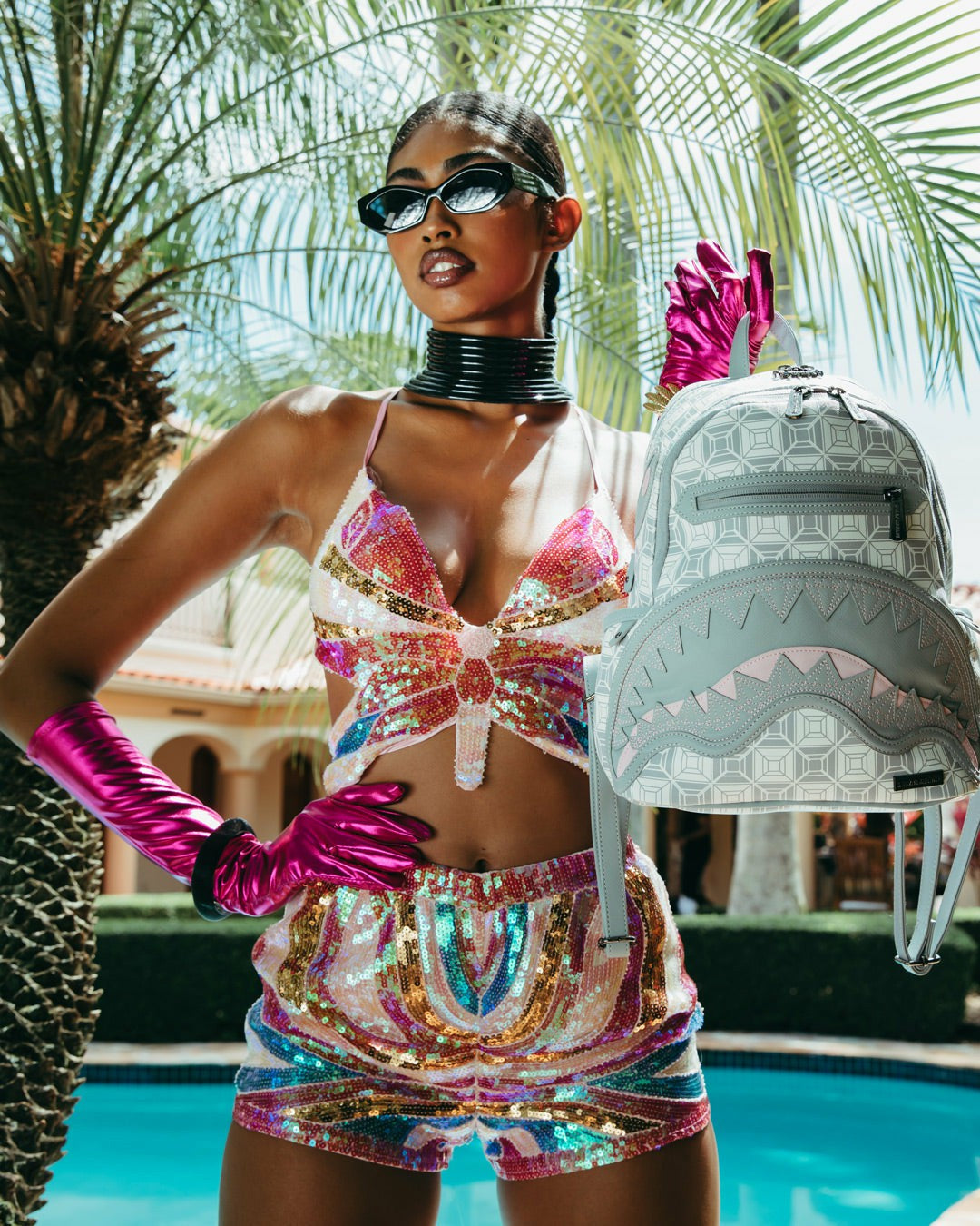 A.I.8 AFRICAN INTELLIGENCE BOOKED & BUSY SAVAGE BACKPACK | Sprayground Discount