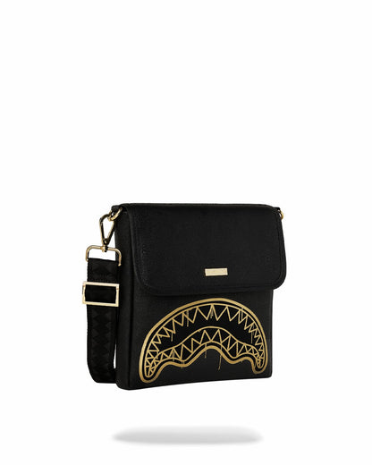 GOLD FANG MESSENGER SLING | Sprayground Clearance