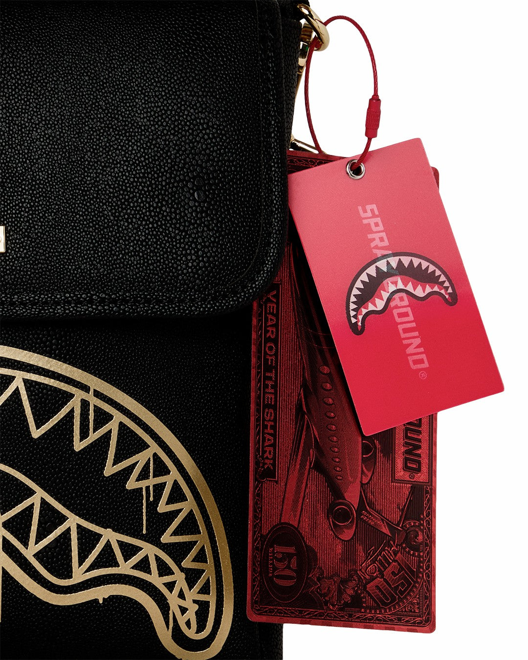 GOLD FANG MESSENGER SLING | Sprayground Clearance