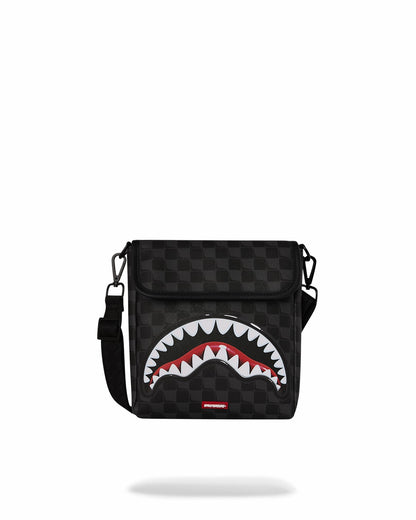 SHARKS IN PARIS HYPER PUFF MESSENGER SLING | Sprayground Near Me