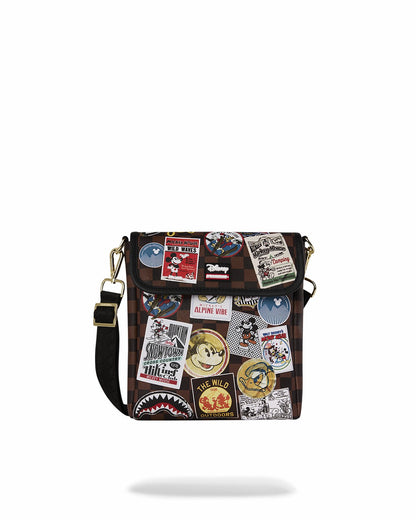 MICKEY MOUSE MOGUL DISNEY COLLAB MESSENGER SLING | Sprayground sale