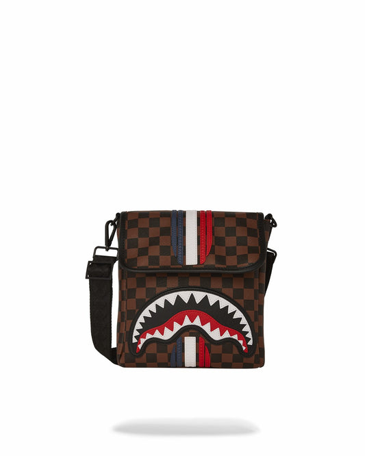SHARKS IN PARIS GT MESSENGER SLING BAG | Sprayground Discount