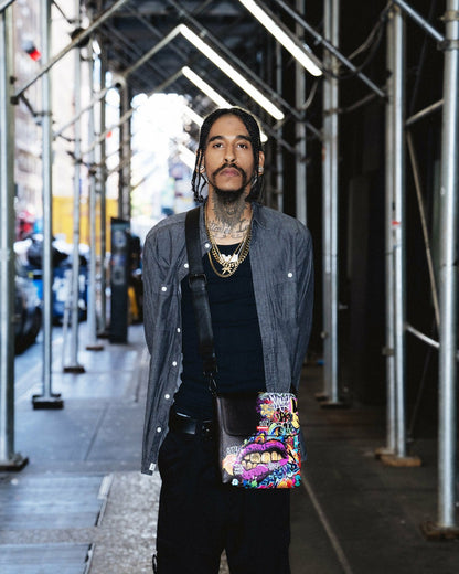 HALF GRAF LIPS MESSENGER BAG | Sprayground for sale