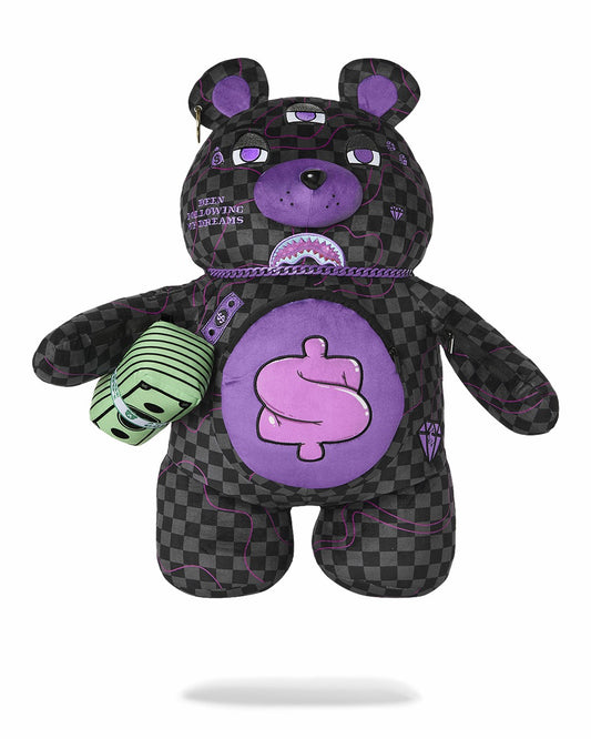 PURPLE SLIME SHARK MONEYBEAR BACKPACK | Sprayground Clearance