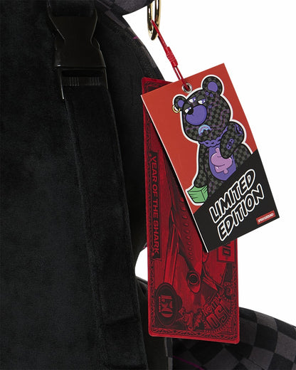 PURPLE SLIME SHARK MONEYBEAR BACKPACK | Sprayground Clearance