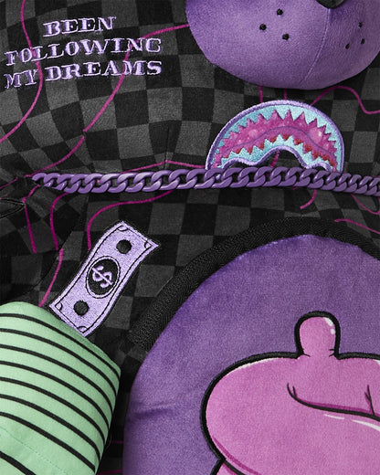 PURPLE SLIME SHARK MONEYBEAR BACKPACK | Sprayground Clearance