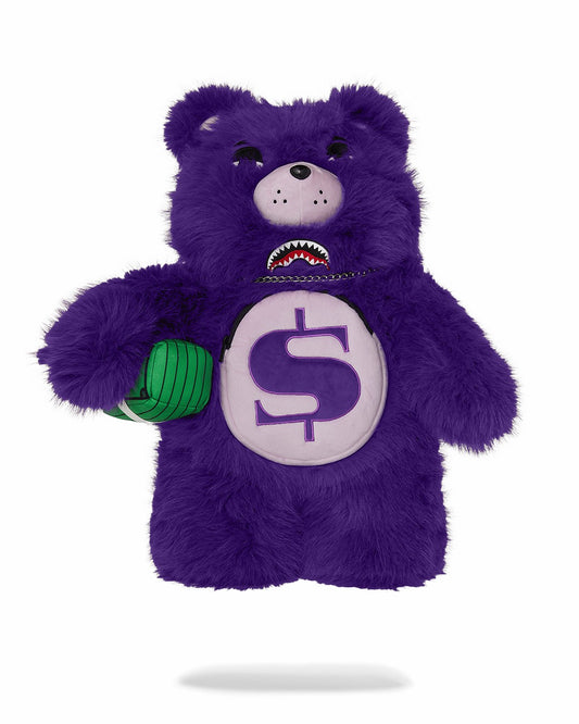 FURZILLA SHARK (PURP) MONEYBEAR BACKPACK | Sprayground Discount