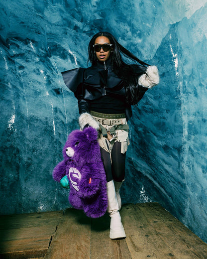FURZILLA SHARK (PURP) MONEYBEAR BACKPACK | Sprayground Discount