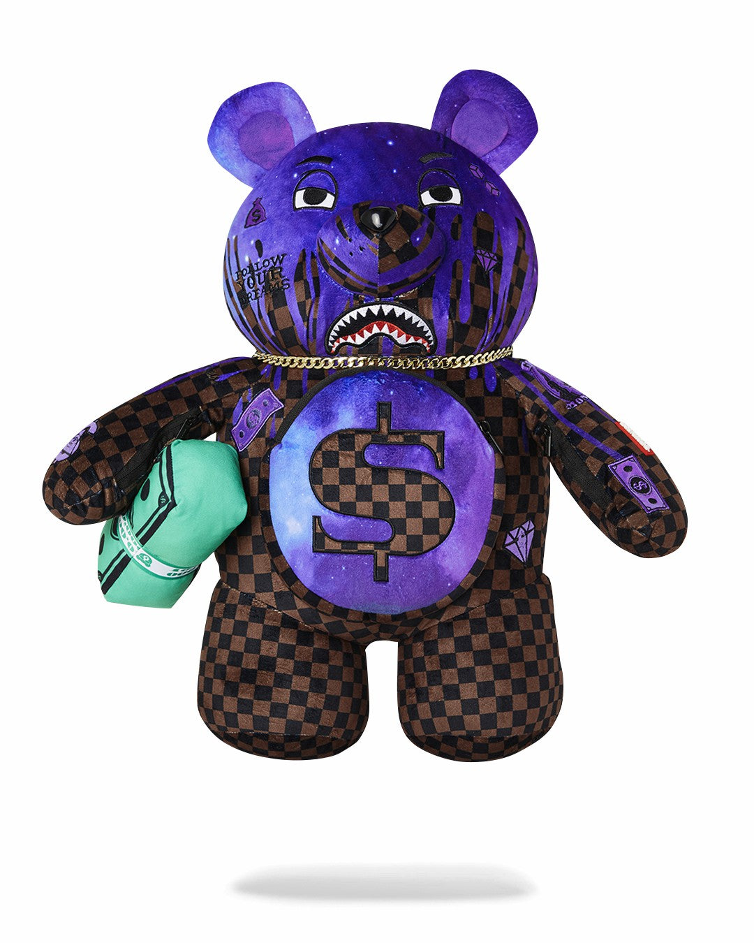 CHAMPION OF THE GALAXY MONEYBEAR BACKPACK | Sprayground for sale