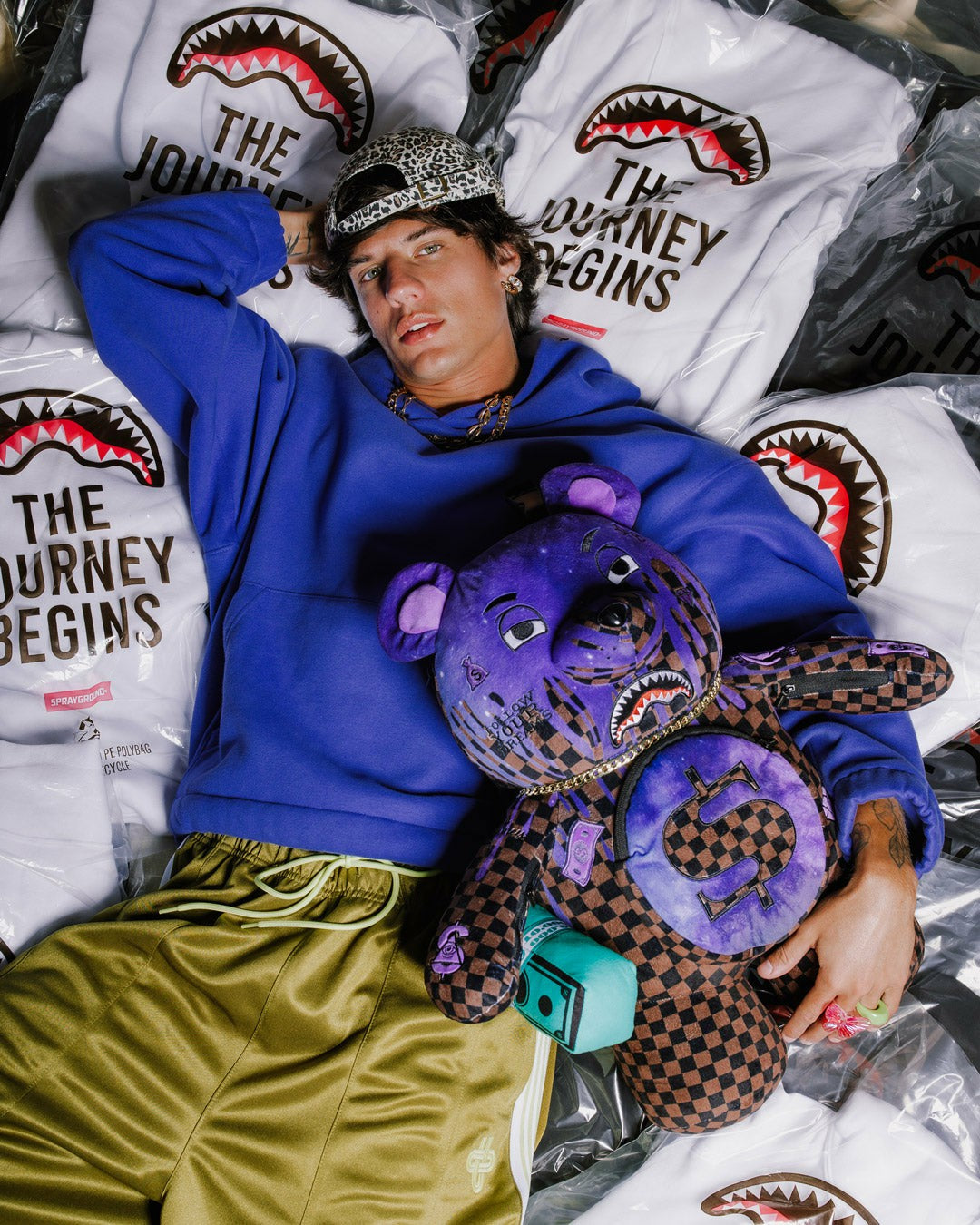 CHAMPION OF THE GALAXY MONEYBEAR BACKPACK | Sprayground for sale