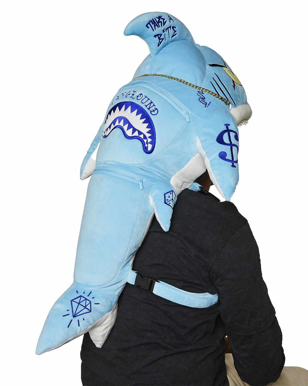 STUFFED SAVAGE HOODY BACKPACK SHARK | Sprayground Clearance