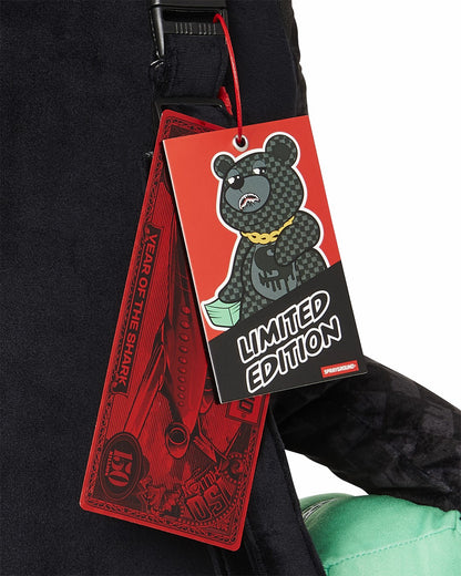 SHARKS IN PARIS THUNDERDRIP MONEYBEAR TEDDYBEAR BACKPACK | Sprayground Near Me