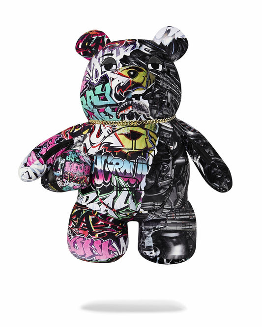 NEW CITY ANDROID MONEYBEAR TEDDYBEAR BACKPACK | Sprayground sale