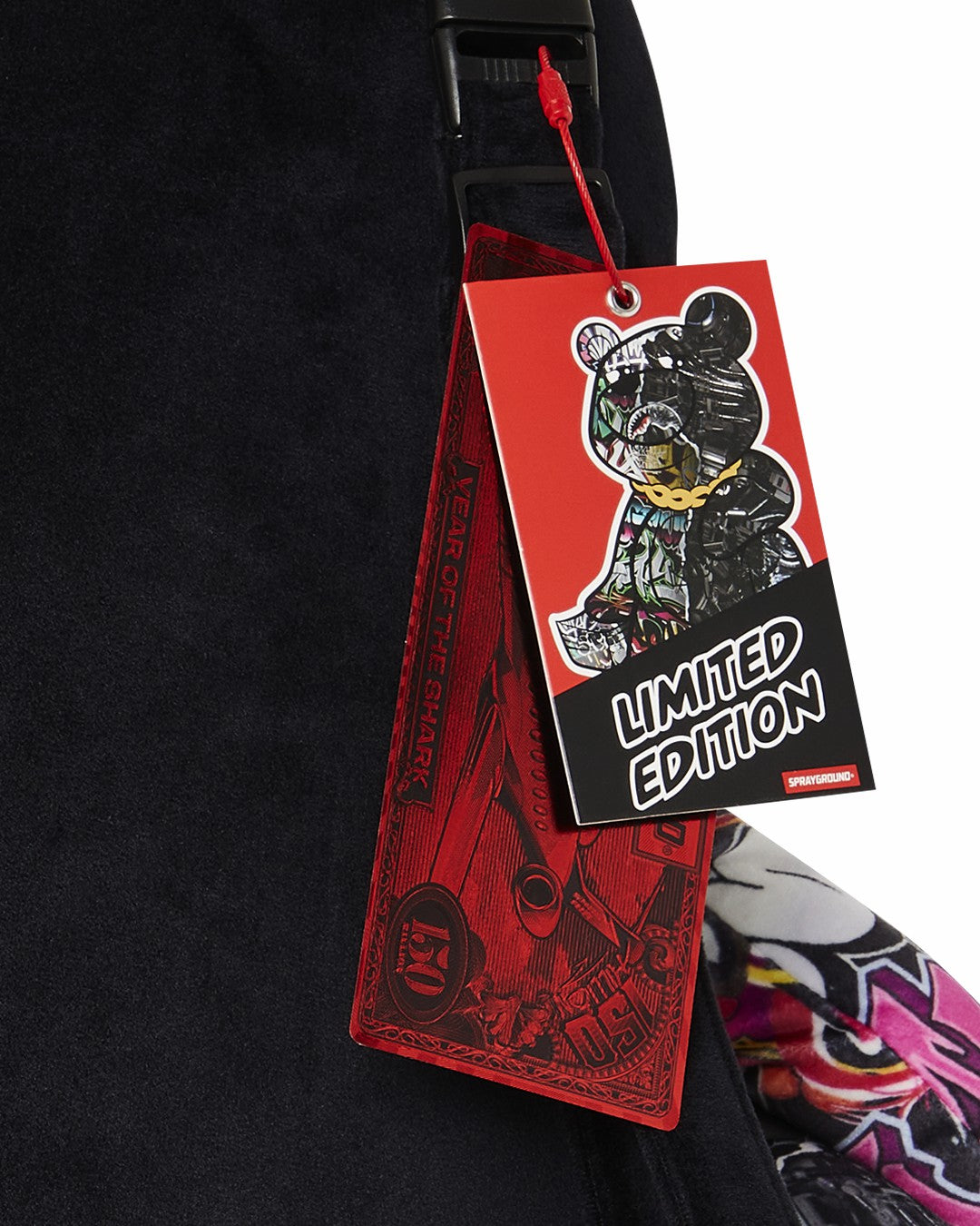 NEW CITY ANDROID MONEYBEAR TEDDYBEAR BACKPACK | Sprayground sale