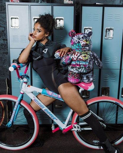 NEW CITY ANDROID MONEYBEAR TEDDYBEAR BACKPACK | Sprayground sale