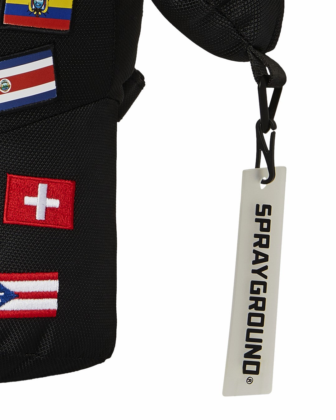 JAMES FIRST CLASS GLOBAL FLAGS MONEYBEAR BACKPACK | Sprayground for sale