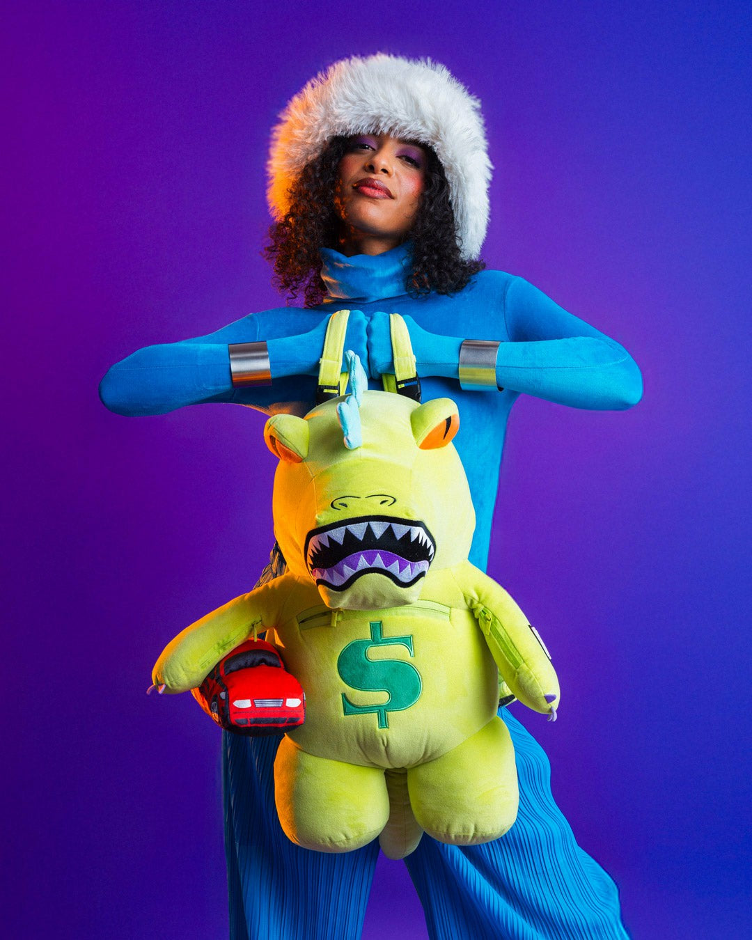 RUGRATS REPTAR GROWL PLUSH BACKPACK | Sprayground Clearance
