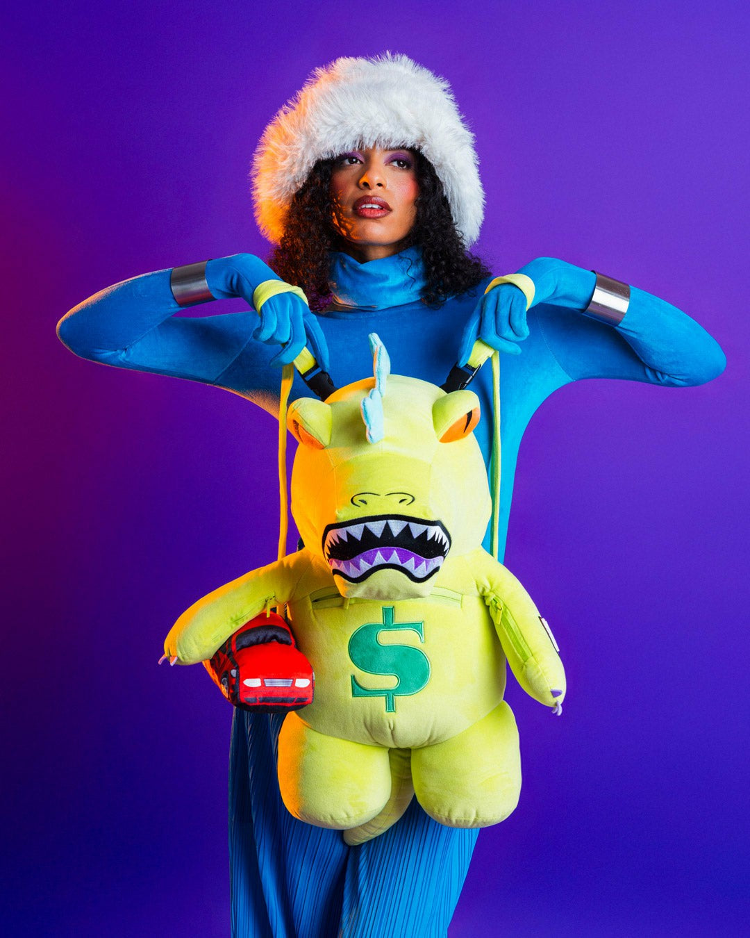 RUGRATS REPTAR GROWL PLUSH BACKPACK | Sprayground Clearance
