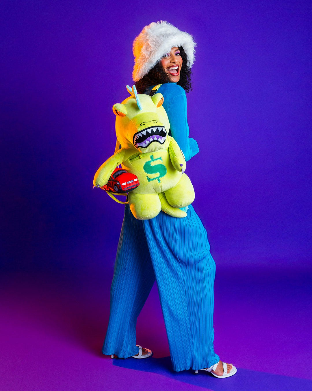 RUGRATS REPTAR GROWL PLUSH BACKPACK | Sprayground Clearance
