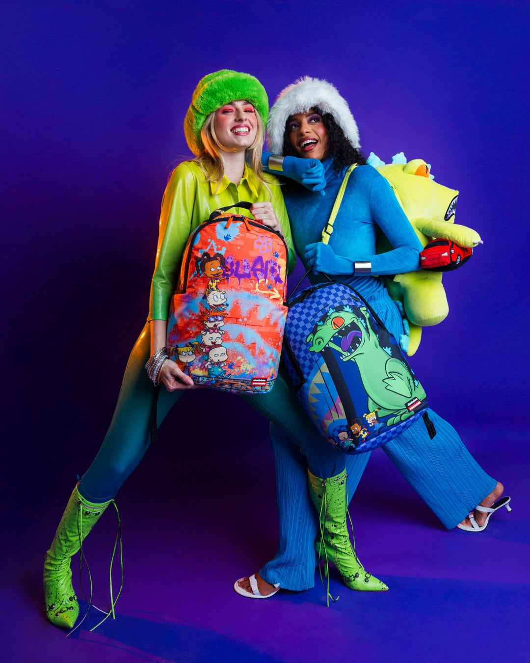 RUGRATS REPTAR GROWL PLUSH BACKPACK | Sprayground Clearance