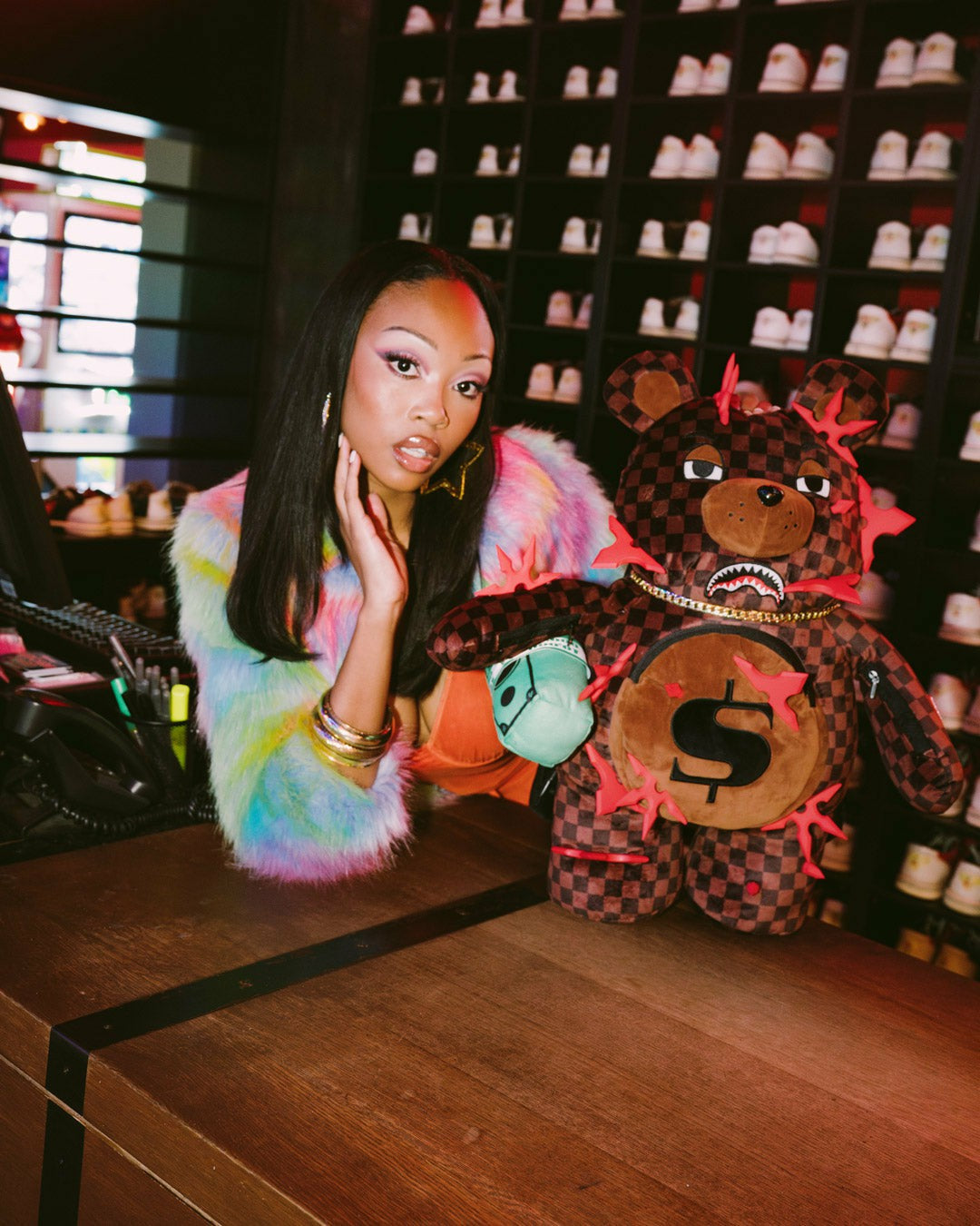 OUCH, WHATEVER MONEYBEAR BACKPACK | Sprayground Online