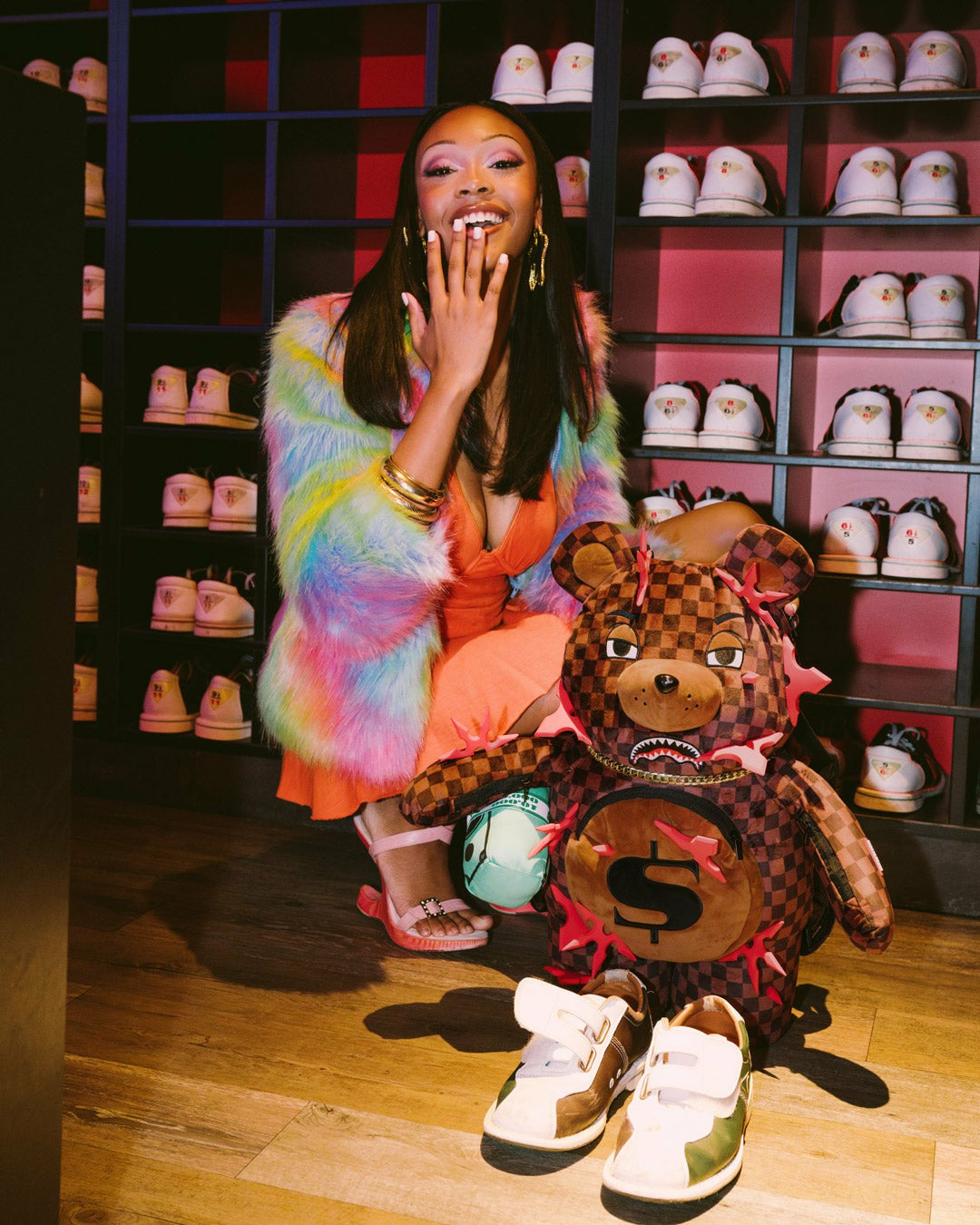 OUCH, WHATEVER MONEYBEAR BACKPACK | Sprayground Online