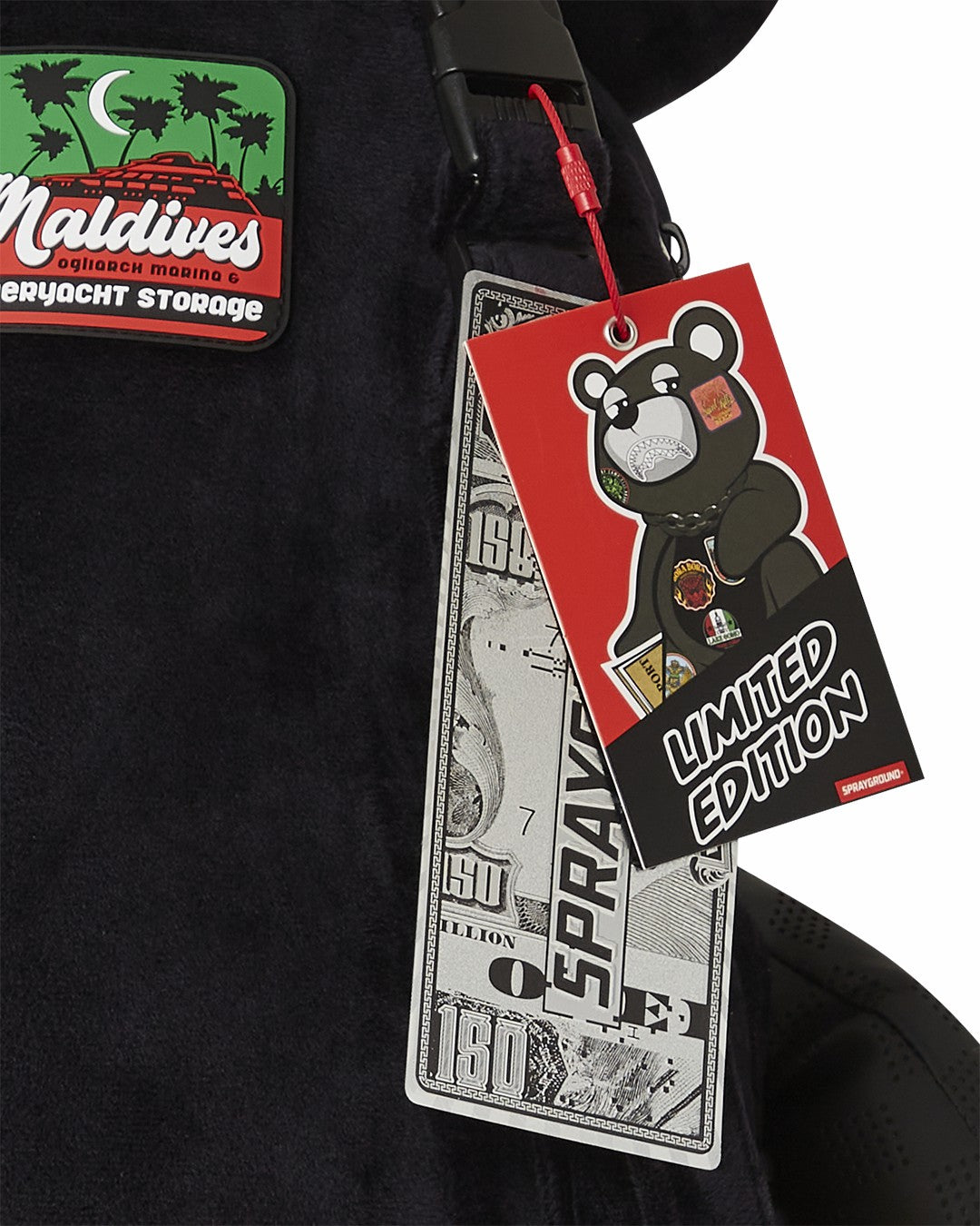 GLOBAL MOGUL BILLIONAIRE MONEYBEAR BACKPACK | Sprayground Discount