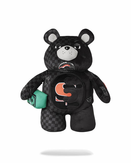 SPEED SHARK SIDE SWIPE MONEYBEAR TEDDY BEAR BACKPACK | Sprayground Clearance