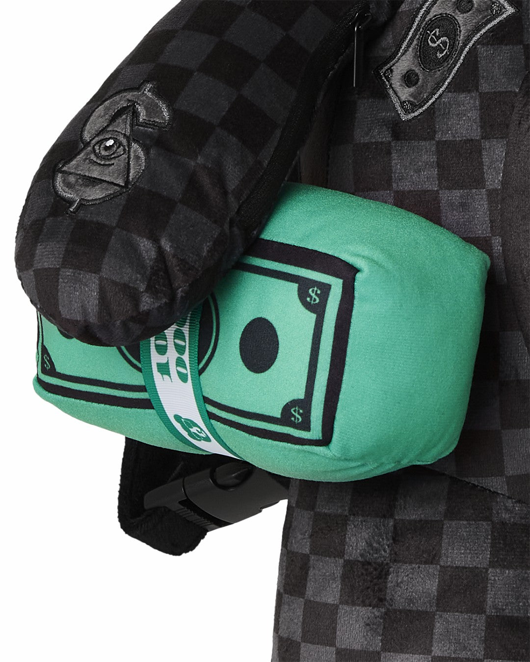 SPEED SHARK SIDE SWIPE MONEYBEAR TEDDY BEAR BACKPACK | Sprayground Clearance
