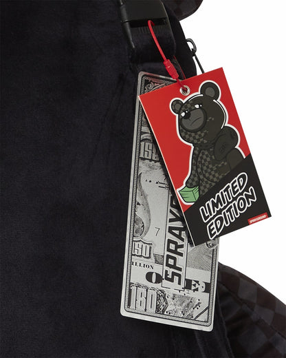 SPEED SHARK SIDE SWIPE MONEYBEAR TEDDY BEAR BACKPACK | Sprayground Clearance
