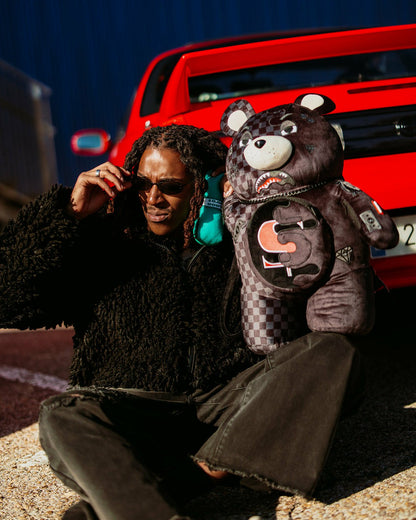 SPEED SHARK SIDE SWIPE MONEYBEAR TEDDY BEAR BACKPACK | Sprayground Clearance