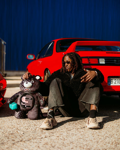 SPEED SHARK SIDE SWIPE MONEYBEAR TEDDY BEAR BACKPACK | Sprayground Clearance