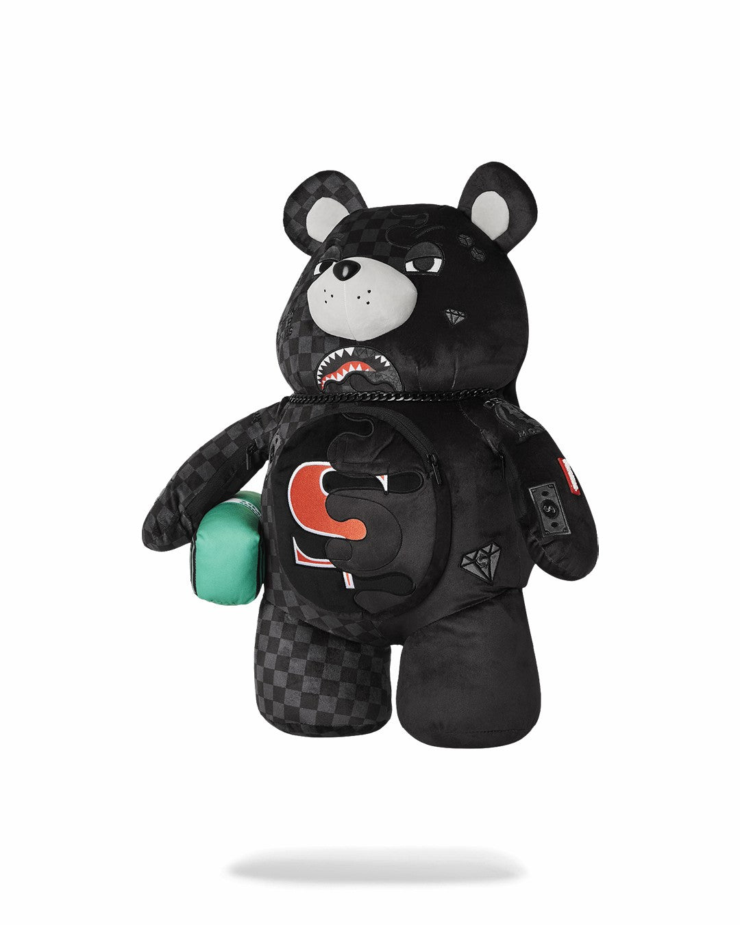 SPEED SHARK SIDE SWIPE MONEYBEAR TEDDY BEAR BACKPACK | Sprayground Clearance