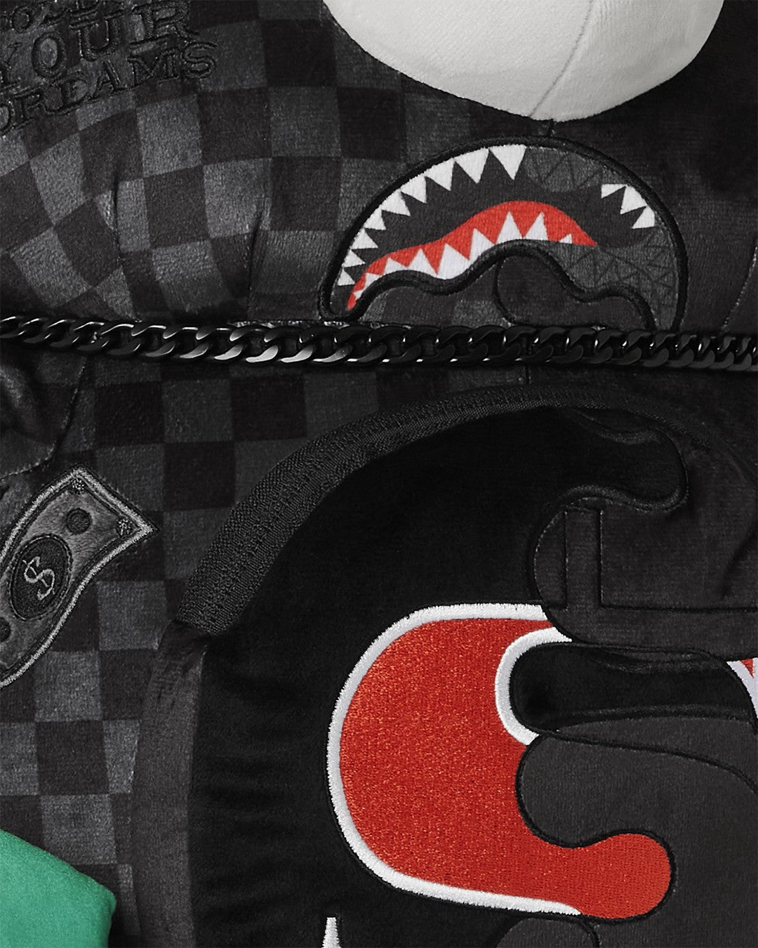 SPEED SHARK SIDE SWIPE MONEYBEAR TEDDY BEAR BACKPACK | Sprayground Clearance