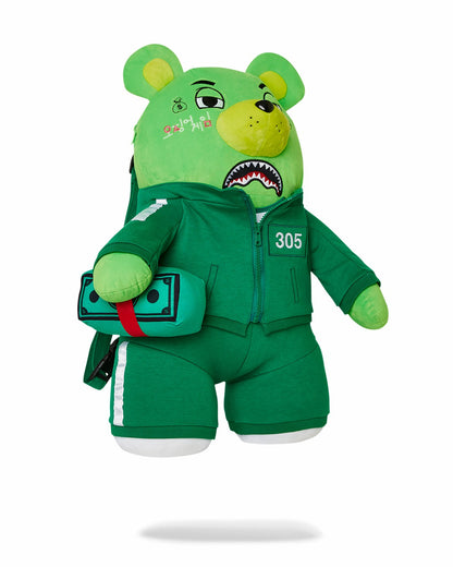 SQUID GAME COLLAB CONTESTANT MONEYBEAR BACKPACK | Sprayground sale