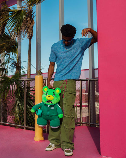 SQUID GAME COLLAB CONTESTANT MONEYBEAR BACKPACK | Sprayground sale