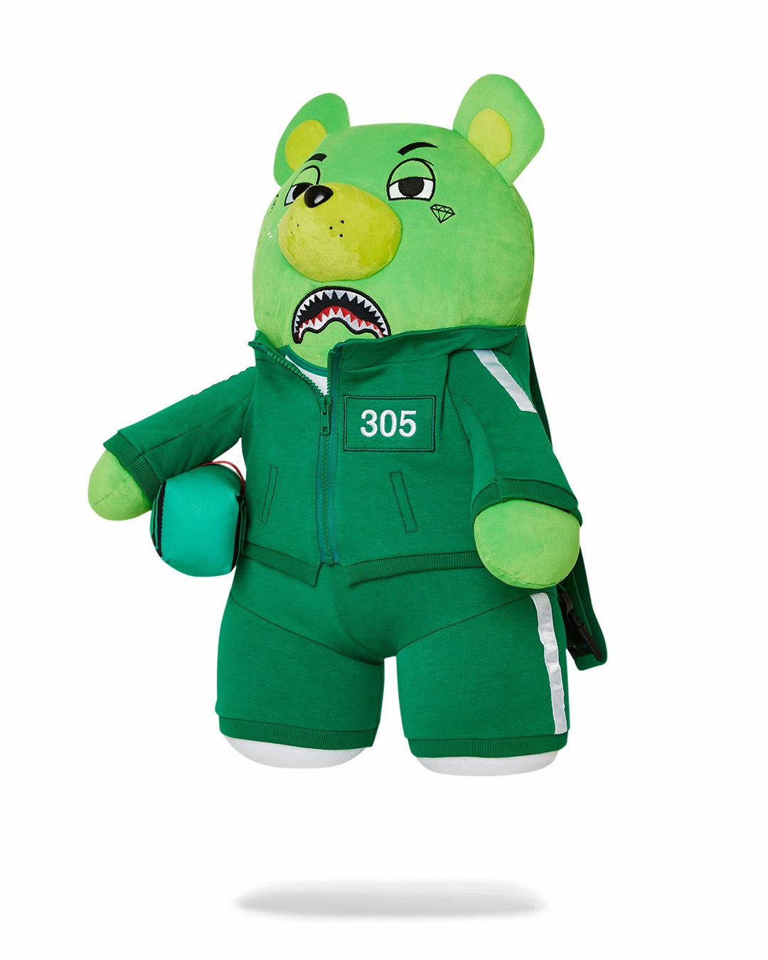 SQUID GAME COLLAB CONTESTANT MONEYBEAR BACKPACK | Sprayground sale